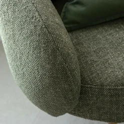 Fauteuil<Made in Meubles Fauteuil en tissu confort Orenzo