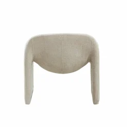 Fauteuil<Made in Meubles Fauteuil en tissu écru Théa