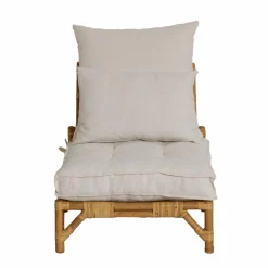 Fauteuil<Made in Meubles Fauteuil futon en rotin 1 place Elisa