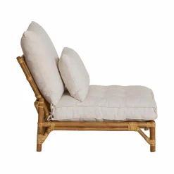 Fauteuil<Made in Meubles Fauteuil futon en rotin 1 place Elisa