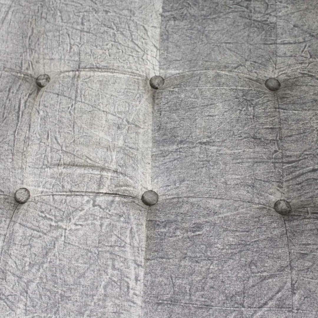 Fauteuil<Made in Meubles Fauteuil lounge en tissu bleu délavé armature métal