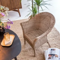 Fauteuil<Made in Meubles Fauteuil pour enfant en rotin Amael