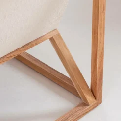 Fauteuil<Made in Meubles Fauteuil symétrique en bois de mindy Suzie