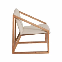 Fauteuil<Made in Meubles Fauteuil symétrique en bois de mindy Suzie