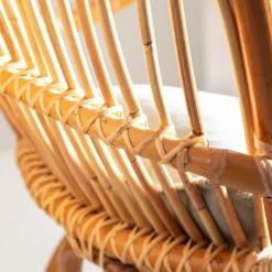 Fauteuil<Made in Meubles Fauteuil vintage en rotin Rattan