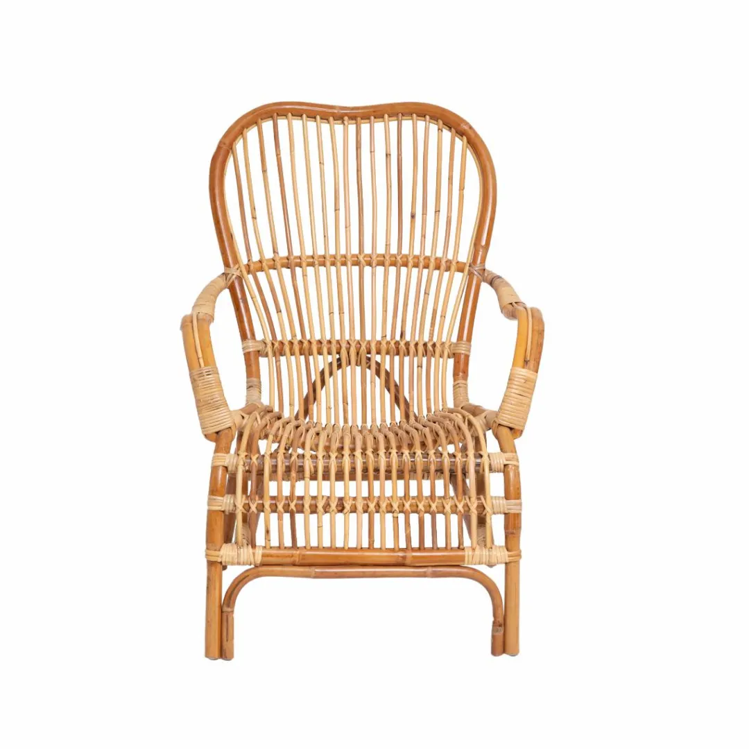 Fauteuil<Made in Meubles Fauteuil vintage en rotin Rattan