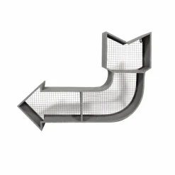 Décoration<Made in Meubles Flèche grise en métal