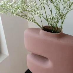 Décoration<Made in Meubles Grand vase rose en aluminium Cosmo