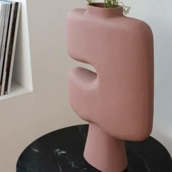 Décoration<Made in Meubles Grand vase rose en aluminium Cosmo