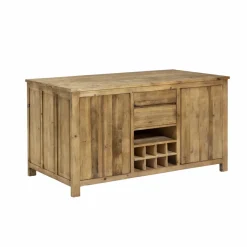 Meuble Bas|Ilot Central<Made in Meubles Ilot central en bois recyclé Garance