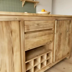 Meuble Bas|Ilot Central<Made in Meubles Ilot central en bois recyclé Garance