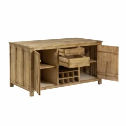 Meuble Bas|Ilot Central<Made in Meubles Ilot central en bois recyclé Garance