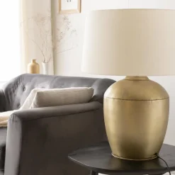 Lampe À Poser<Made in Meubles Lampe à  poser en métal doré Nio