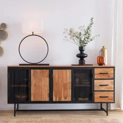 Lampe À Poser<Made in Meubles Lampe à  poser en métal Micky