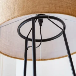 Lampe Sur Pied<Made in Meubles Lampe sur pied avec tablette en jute Odessa
