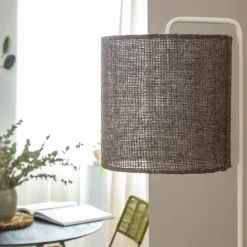 Lampe Sur Pied<Made in Meubles Lampe sur pied en métal et en jute Rosanne