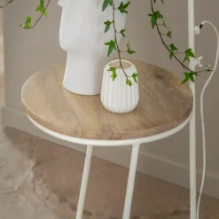 Lampe Sur Pied<Made in Meubles Lampe sur pied en métal et en jute Rosanne