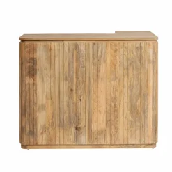 Meuble Bar<Made in Meubles Meuble bar en angle bois de manguier Lou