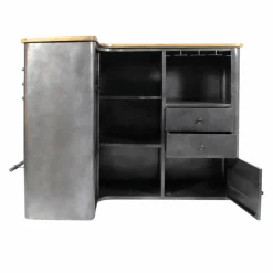 Meuble Bar<Made in Meubles Meuble bar en angle en métal Locker
