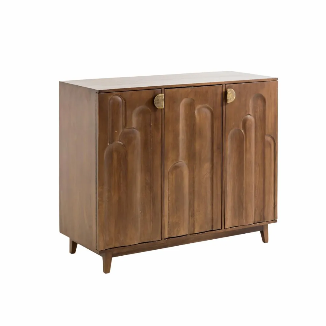 Meuble Bar<Made in Meubles Meuble bar en bois de manguier Elio