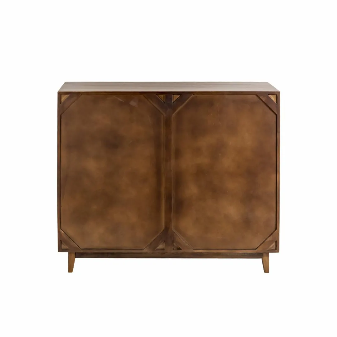 Meuble Bar<Made in Meubles Meuble bar en bois de manguier Elio