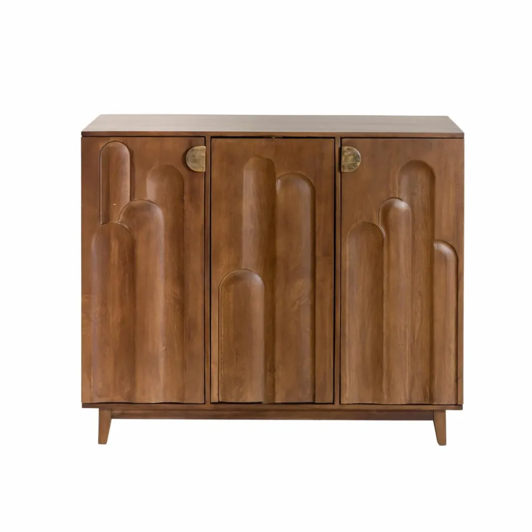 Meuble Bar<Made in Meubles Meuble bar en bois de manguier Elio