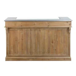 Meuble Bar<Made in Meubles Meuble bar en bois recyclé 180 cm Garance