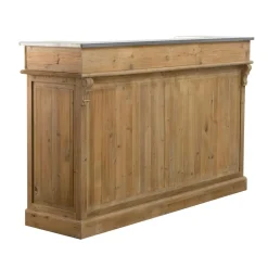 Meuble Bar<Made in Meubles Meuble bar en bois recyclé 180 cm Garance