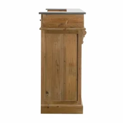 Meuble Bar<Made in Meubles Meuble bar en bois recyclé 180 cm Garance