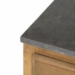 Meuble Bas<Made in Meubles Meuble bas de cuisine 4 tiroirs - Champêtre