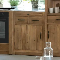 Meuble Bas<Made in Meubles Meuble bas de cuisine 2 tiroirs, 1 porte Epure