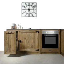 Meuble Bas<Made in Meubles Meuble bas de cuisine avec tiroir coulissant Champêtre