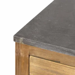 Meuble Bas<Made in Meubles Meuble bas de cuisine avec tiroir coulissant Champêtre