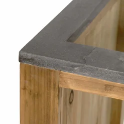 Meuble Bas<Made in Meubles Meuble bas de cuisine pour four et plaques de cuisson Champêtre