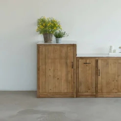 Meuble Bas<Made in Meubles Meuble bas de cuisine style buffet haut Epure