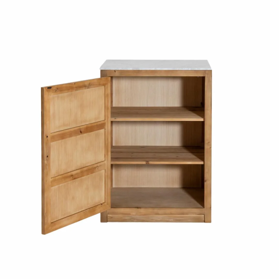 Meuble Bas<Made in Meubles Meuble bas de cuisine style buffet haut Epure