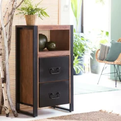 Meuble De Rangement<Made in Meubles Meuble de rangement en bois d'acacia Havana