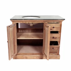 Meuble Sous Vasque<Made in Meubles Meuble sous vasque en bois recyclé April