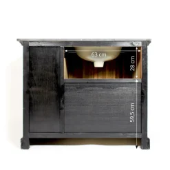 Meuble Sous Vasque<Made in Meubles Meuble sous vasque en bois recyclé April