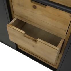 Meuble Sous Vasque<Made in Meubles Meuble sous vasque en bois recyclé et métal Jade