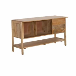 Meuble Sous Vasque<Made in Meubles Meuble sous vasque en bois de manguier 145 cm Nour