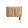 Meuble Sous Vasque<Made in Meubles Meuble sous vasque en bois de manguier et terrazzo Lou