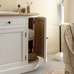 Meuble Sous Vasque<Made in Meubles Meuble sous vasque en bois recyclé Garance