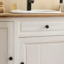 Meuble Sous Vasque<Made in Meubles Meuble sous vasque en bois recyclé Garance