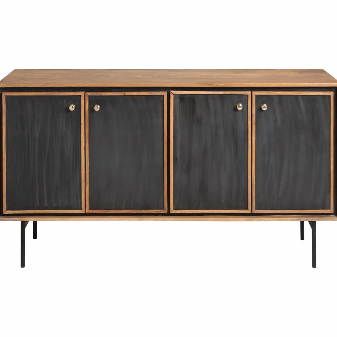 Meuble Sous Vasque<Made in Meubles Meuble sous vasque en bois de manguier Léandro