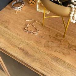 Meuble Sous Vasque<Made in Meubles Meuble sous vasque en bois de manguier Léandro