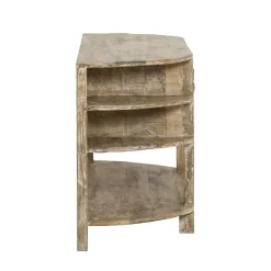Meuble Sous Vasque<Made in Meubles Meuble sous vasque en bois de manguier blanchi Sienna