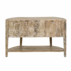 Meuble Sous Vasque<Made in Meubles Meuble sous vasque en bois de manguier blanchi Sienna