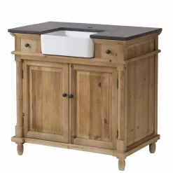 Meuble Sous Vasque<Made in Meubles Meuble sous vasque en bois recyclé Paz