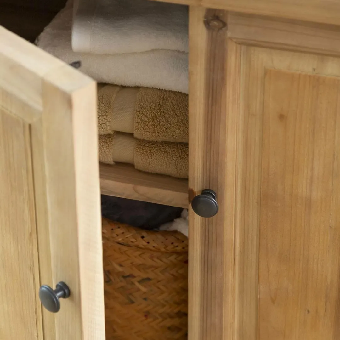 Meuble Sous Vasque<Made in Meubles Meuble sous vasque en bois recyclé Paz